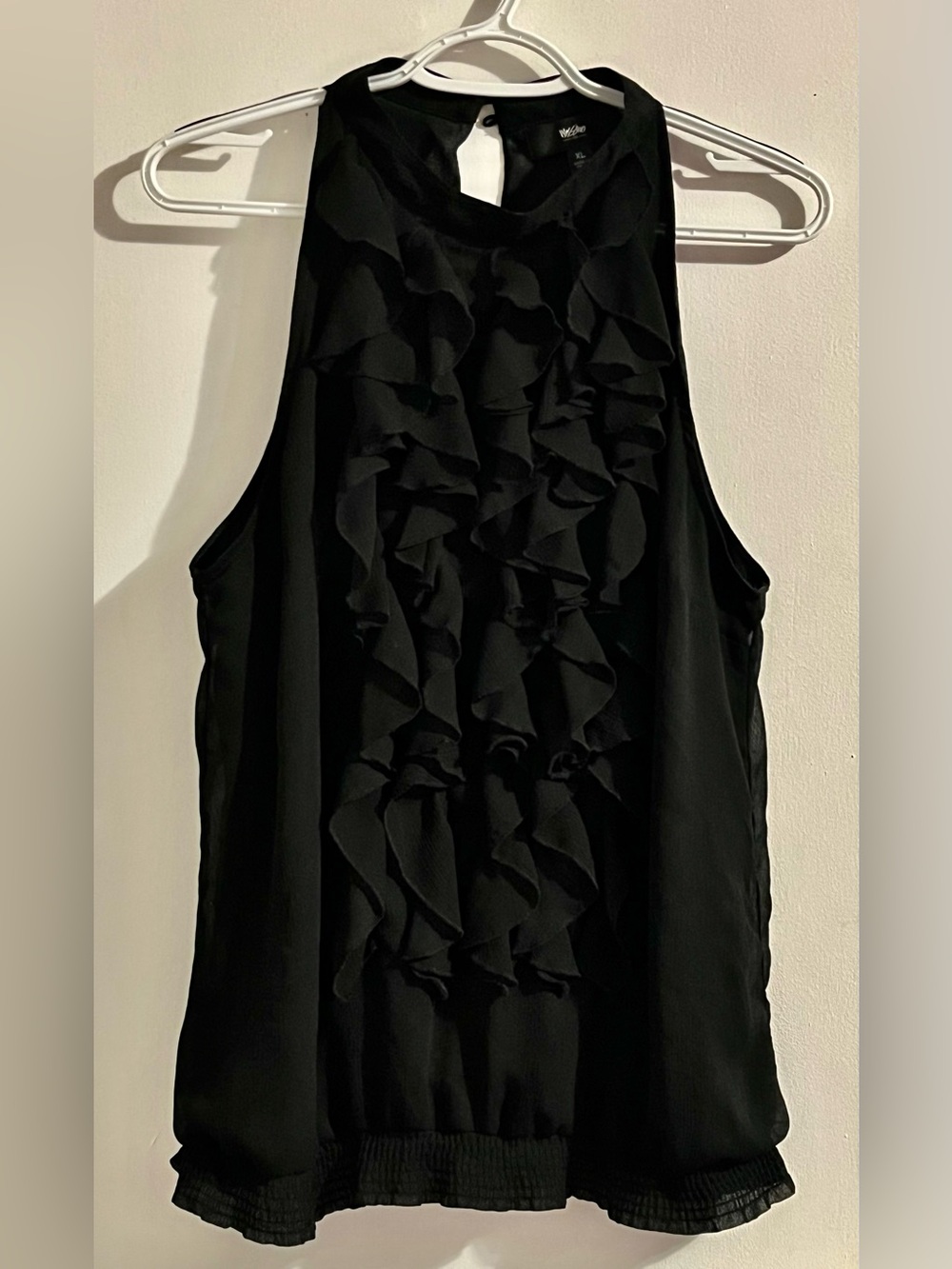 EUC Women’s Mossimo Sleeveless Blouse ~ Size XL